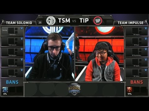 TSM vs TIP | NA LCS 2015 Summer W2D1