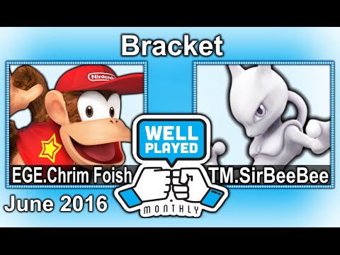 Well Played Monthly #8 - Sm4sh: EGE.Chrim Foish vs TM.SirBeeBee
