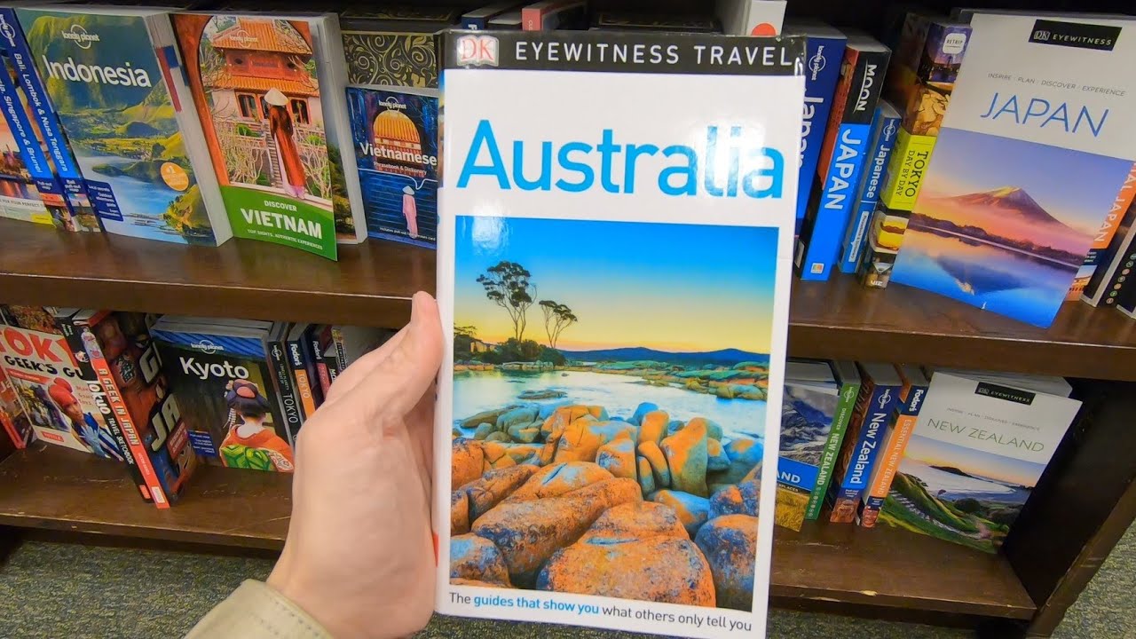 DK EYEWITNESS TRAVEL AUSTRALIA GUIDE BOOK CLOSE UP AND INSIDE LOOK