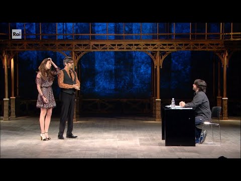 Il provino di Virginia Raffaele e Greg