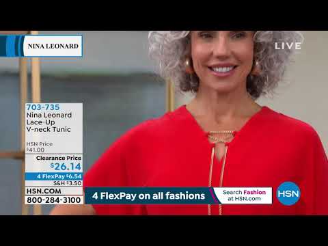 HSN | Nina Leonard Fashion Clearance 05.18.2021 - 08 AM