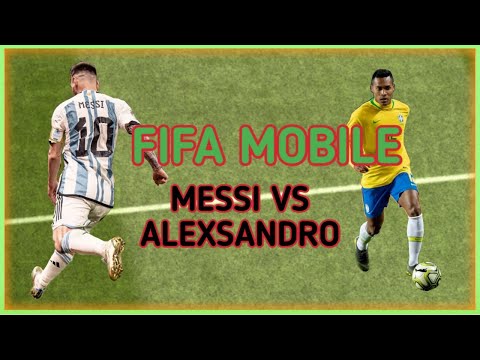 Messi Vs Alexsandro Brazil