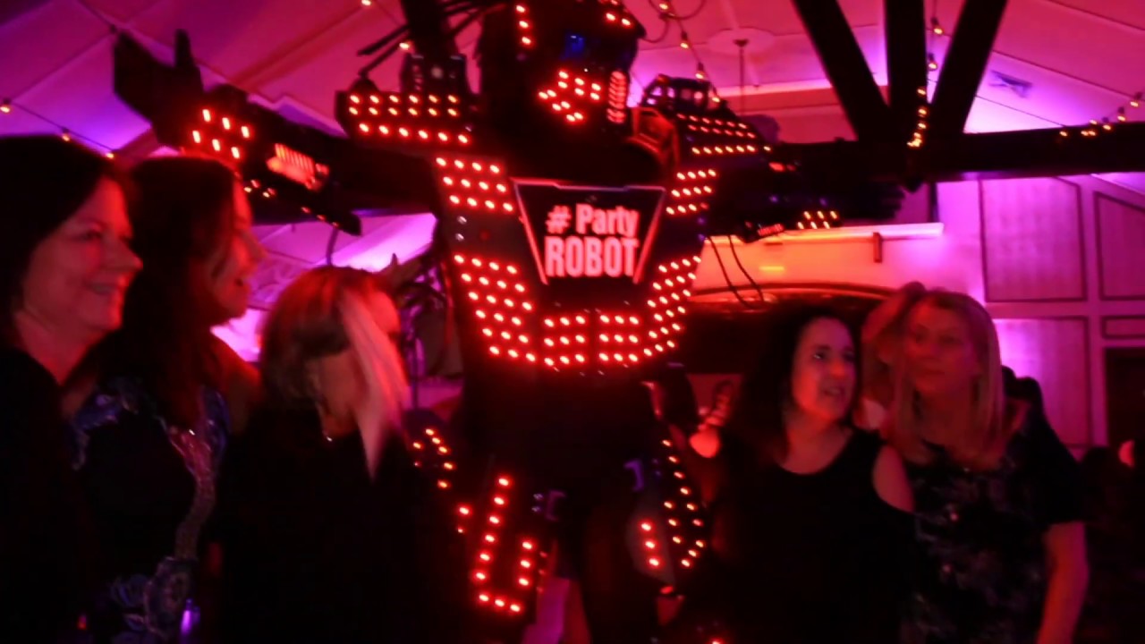 Promotional video thumbnail 1 for Led Party Robot