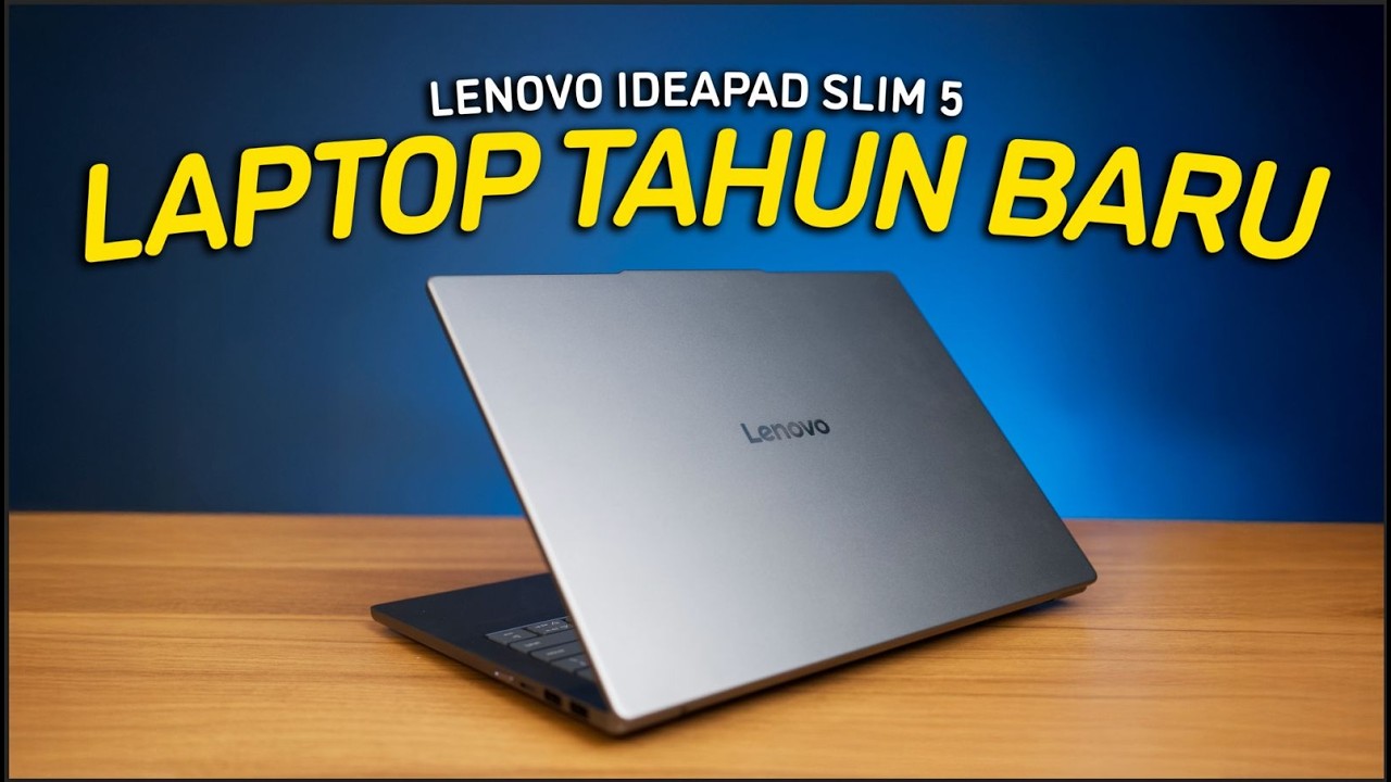Laptop Ringan, Gak Mahal, Garansi Super Bagus | Lenovo Ideapad Slim 5 14AKP10