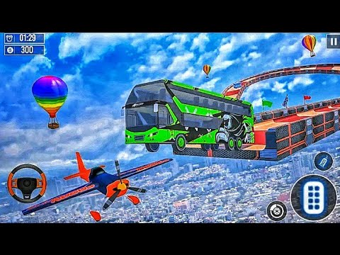 Mega Ramp Crazy Bus Stunt Game 3d | Offroad Extreme Bus Stunt Game Android Gameplay 💞💞💞💞💞💞💞💞💞💞💞💞💞💞💞💞