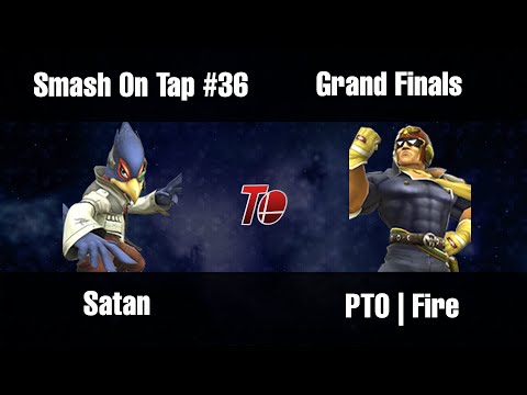 Smash On Tap #36 - PTO | Fire (Falcon) vs Satan (Falco) - Grand Finals