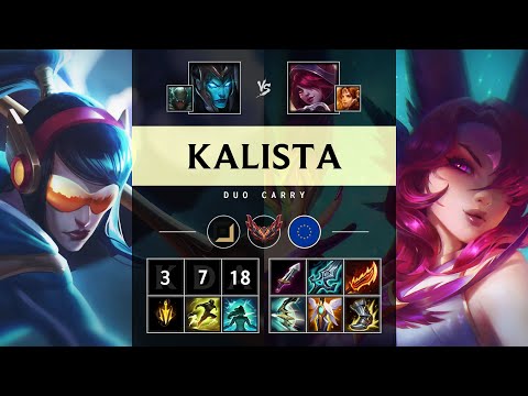 Kalista ADC vs Xayah - EUW Grandmaster Patch 25.14