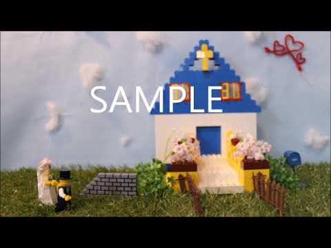 結婚式のLEGOオープニングムービーを製作します 結婚式の準備で大忙しな新郎新婦様へ！ディスク無料