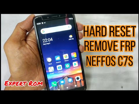 Neffos C7s (TP7051A) Hard Reset Unlock Password/Bypass FRP Remove Google Account Lock Without Pc