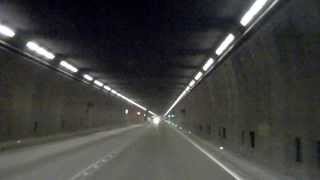 preview picture of video 'Gotthard Tunnel, Switzerland 4X Speed (2010) HD'