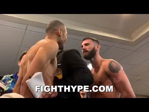 HEATED UZCATEGUI VS. PLANT WEIGH-IN; TRADE WORDS AND SEPARATED DURING FINAL FACE OFF