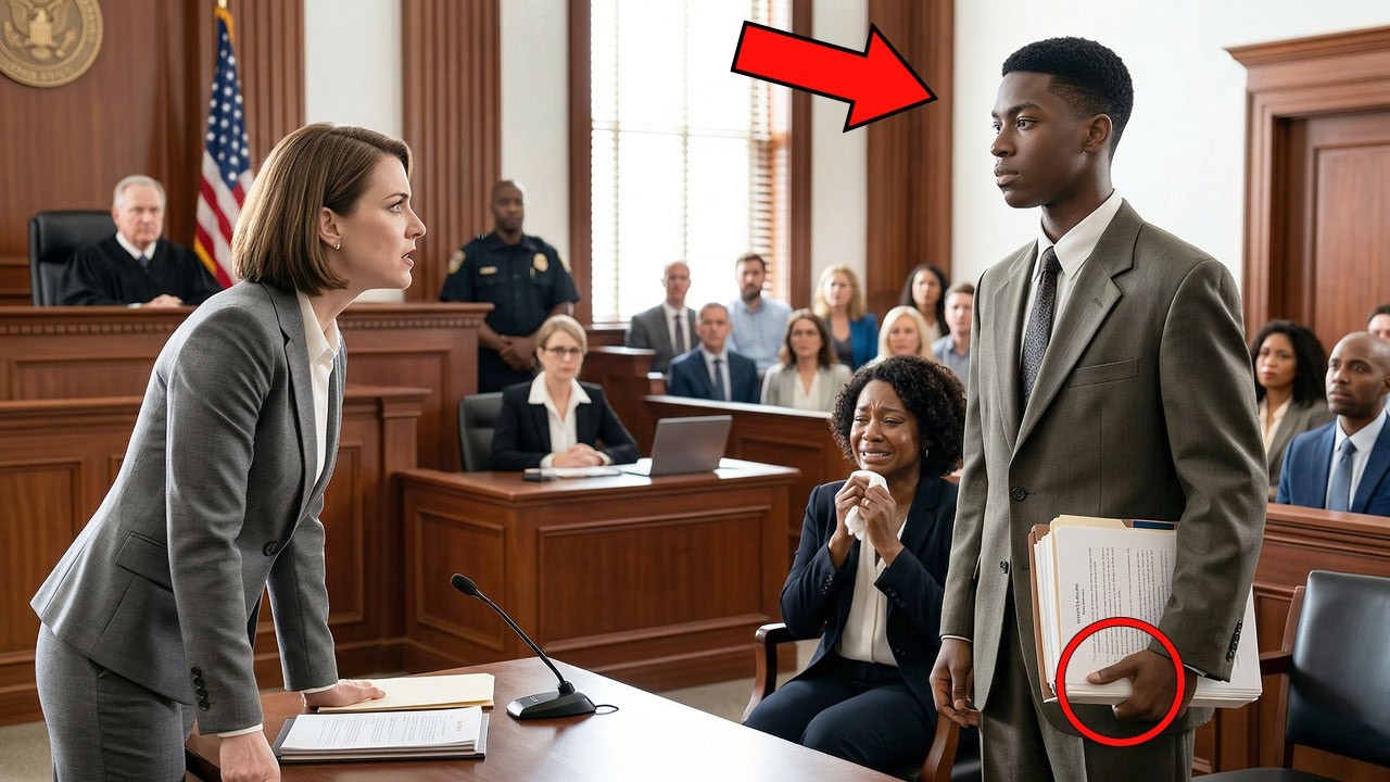 Court Mocked a Young Black Genius — Minutes Later, He Changes the Law and Saves His Mom 