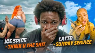 GYAT! | Ice Spice, Latto - Think U The Sh*t & Sunday Service (Official Videos) REACTION!!