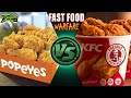 FAST FOOD WARFARE Ep2 - KFC'S Vs. Popeyes (Fried Chicken Battle) FAST FOOD WARFARE Ep2 - KFC'S Vs. Popeyes (Fried Chicken Battle)