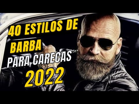 BARBA E CARECA | 40 ESTILOS PARA VOCÊ SE INSPIRAR | BEARD FOR BALD MENS STYLES
