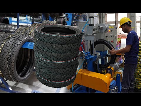 How Tyres Are Made amazingly by Pakistani Company Darson