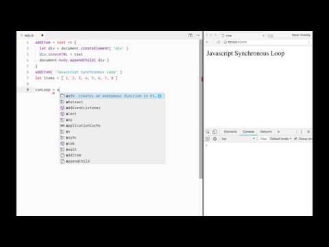 Synchronous loop in javascript using async/await and promise