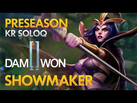 Preseason: Damwon Gaming ShowMaker -  LeBlanc Mid Lane - KDA 11/0/9