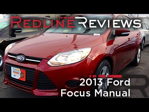 2013 Ford Focus Manual Review, Walkaround, Exhaust, Test Drive