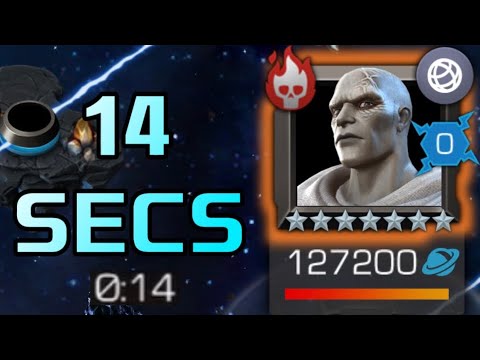 A Random World Record: 8.3 Gorr Boss In 14 SECONDS! | Mcoc