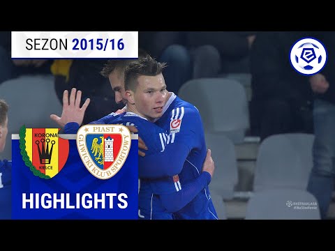 Korona Kielce - Piast Gliwice 1:1 | SKRÓT | Ekstraklasa 2015/16 | 28. Kolejka