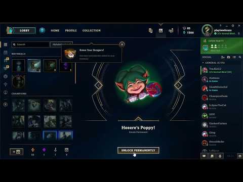 League of Legends Loot Frenzy (9 chests 4 capsules Opened) lv100