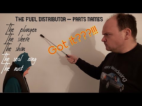 ㉦Mercedes Ke-Jetronic㉦ - The fuel distributor/How is it called?