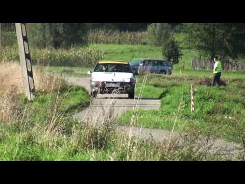 W. KĘDZIOR / D. PRZYWARA - Renault Clio - Rajd Dziennikarzy 2010 - Gnojnica, Zapole 18-09-2010