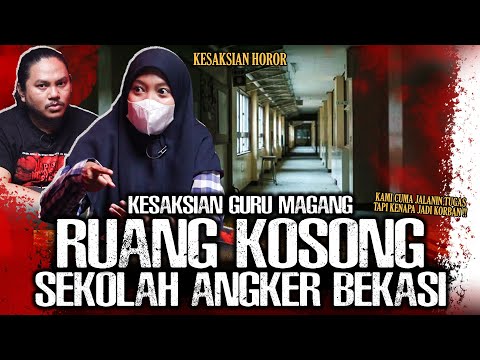 NGERII !! TUGAS DI RUANG KOSONG SEKOLAH ANGKER BEKASI !! KAMI SEMUA GAK SANGGUP !! | Narasi Misteri