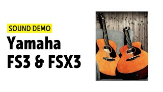 Video thumbnail for Yamaha Folk Guitar Series | FS3 & FSX3 Red Label - Sound Demo (no talking) by Guitar Bonedo
