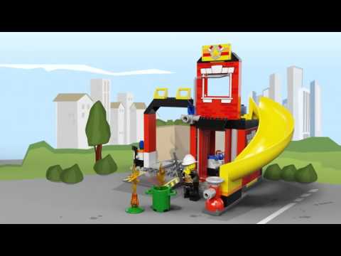 Vidéo LEGO Juniors 10671 : La caserne des pompiers