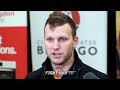 JEFF HORN "ZERAFA FIGHT IS GONNA BE A WAR! A SLUG FEST, NON STOP!"
