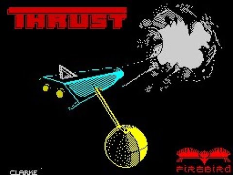 Thrust Review for the Sinclair ZX Spectrum by John Gage