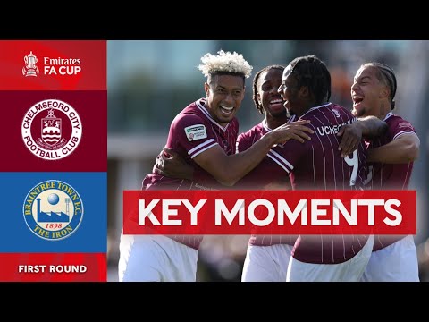 Chelmsford City v Braintree Town | Key Moments | First Round Proper | Emirates FA Cup 2025-26