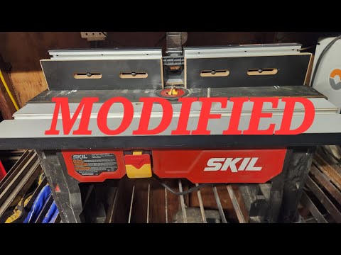 SKIL Router table MODIFICATION