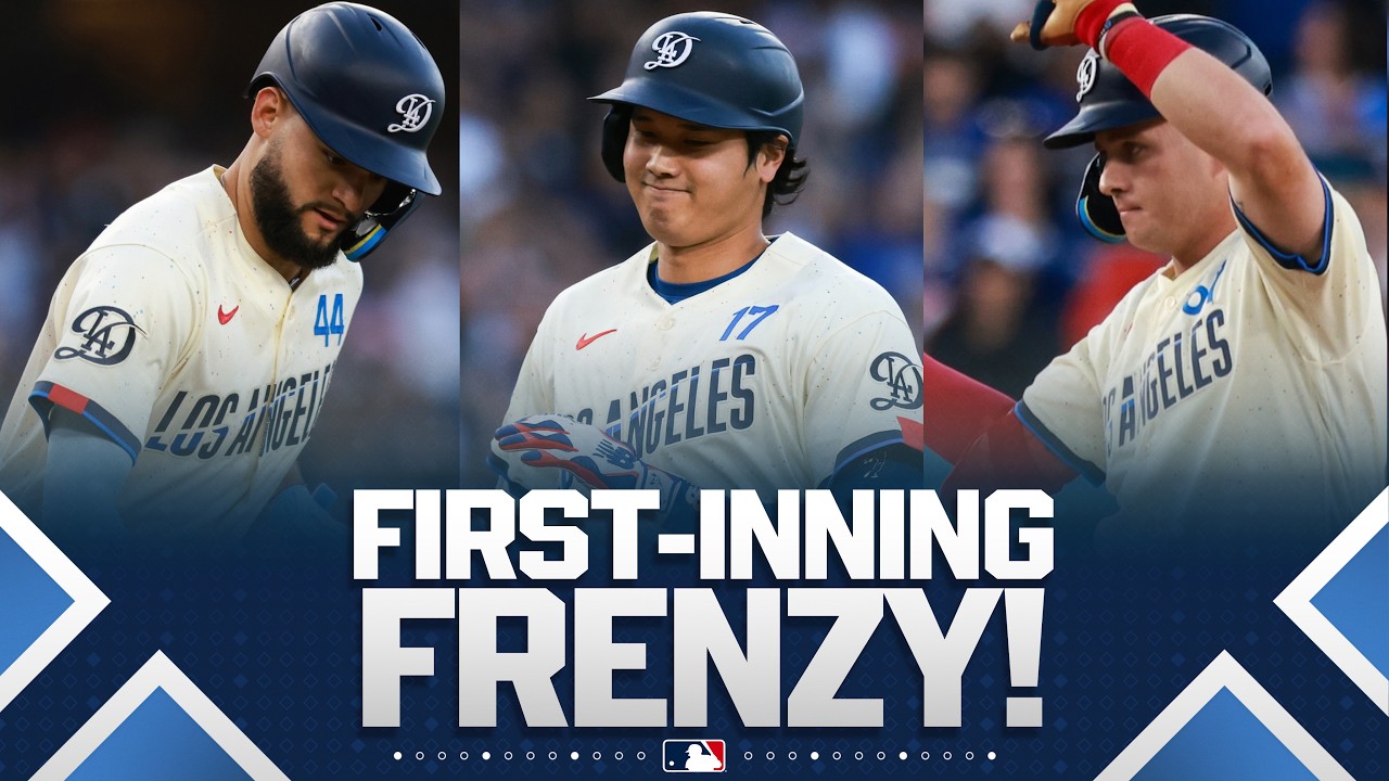 Shohei Ohtani and Andy Pages CRUSH home runs during a NINE-RUN 1ST INNING! 🤯 | MLB Highlights