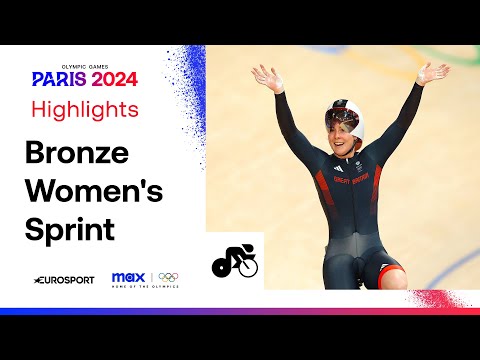 Team GB Take BRONZE in The Women's Sprint Track Cycling 🇬🇧🥉 #Paris2024