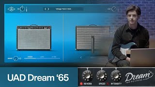 Video thumbnail for Introducing UAD Dream ‘65 Reverb Amplifier by Universal Audio
