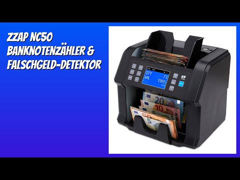 BEWERTUNG (2026): ZZap NC50 Banknotenzähler & Falschgeld-Detektor. Infos