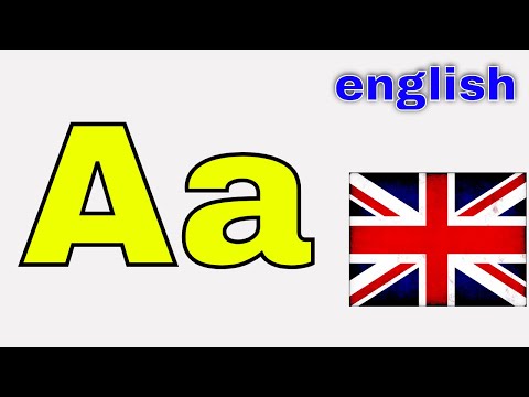 English Alphabet - ABC The Alphabet in English - text and pronunciation