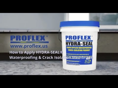 PROFLEX® HYDRA-SEAL® LIQUID APPLIED, CRACK ISOLATION WATERPROOFING MEMBRANE