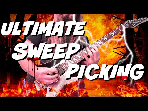 Ultimate Sweep Picking Lesson | Shredmaster Scott Compilation!