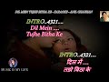 Dil Mein Tujhe Bitha Ke Karaoke With Scrolling Lyrics Eng हिंदी