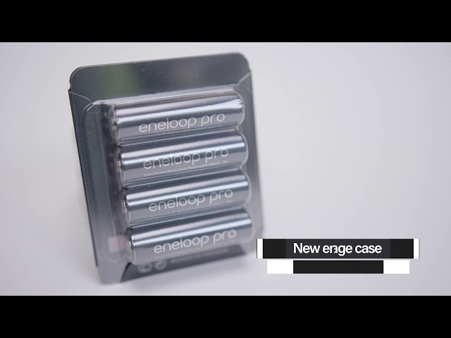 Vidéo teaser pour eneloop pro new package for Europe