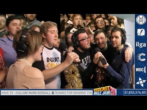 2016 Yogscast Jingle Jam - Day 17 Karaoke