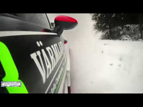 WRC - Rally Sweden 2017 Problems for Elfyn Evans SS04