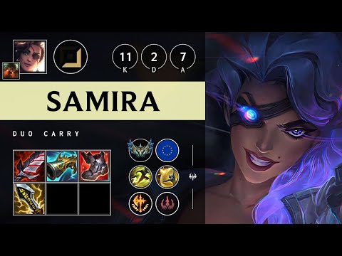 Samira ADC vs Varus - EUW Challenger Patch 25.12
