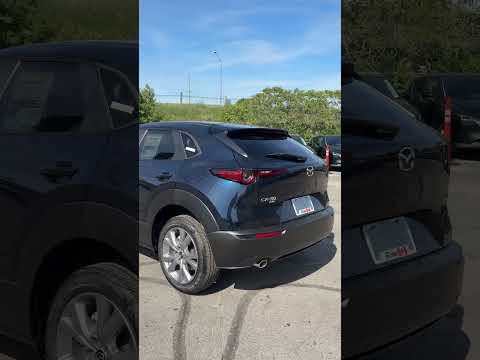 2026 Mazda CX-30 GX AWD in Blue for sale at Forbes Waterloo Mazda in Waterloo, ON