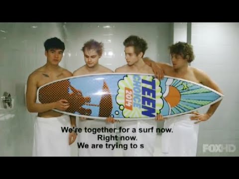 5 Seconds of Summer's acceptance video (Teen Choice Awards 2014)