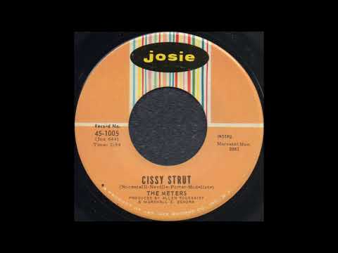 CISSY STRUT / THE METERS [josie 45-1005]